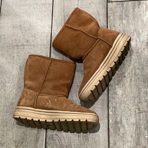 Sketcher tan  leather upper size 8